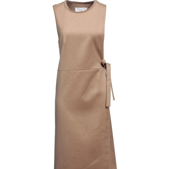 SOCIETE ANONYME Chagal Wool Midi Dress Size M Slit Side Made in Italy RRP €303 - Picture 4 of 6